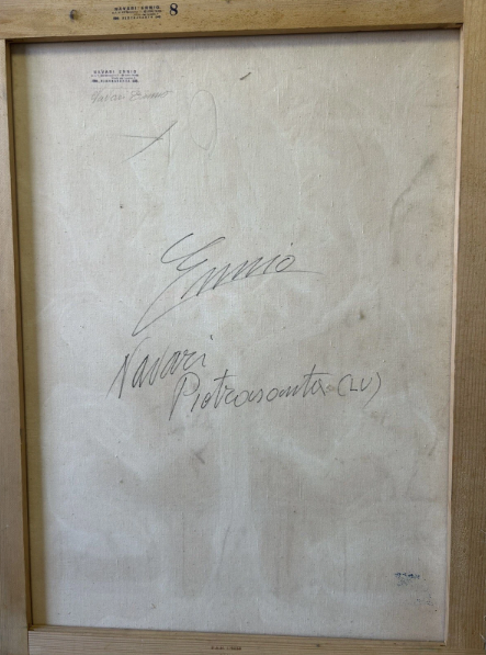 Quadro dipinto a mano Olio Su Tela di Ennio Navari