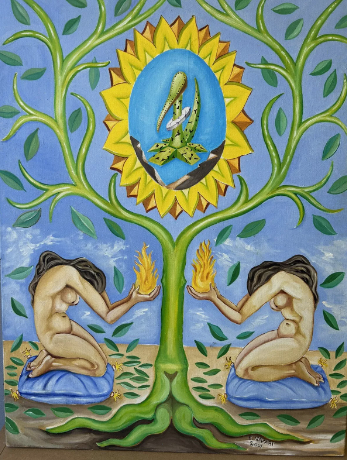 Quadro dipinto a mano Olio Su Tela di Ennio Navari